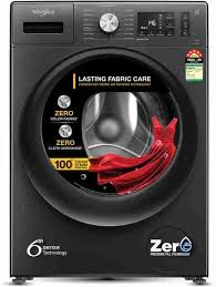 Whirlpool 9 kg Ozone Technology Inverter Fully Automatic Front Load Black, Grey (XO9012BYM52E)