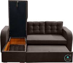 Comfort Designs Melody-01 3 Seater Double Solid Wood Pull Out Sofa Cum Bed