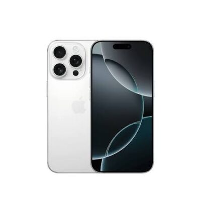 Apple iPhone 16 Pro (White Titanium, 128 GB) (OLD)