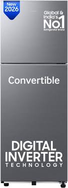 Samsung 256 L Frost Free Double Door 2 Star Refrigerator (GRAY SILVER, RT40H30W2QHL)