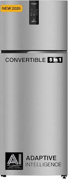 Whirlpool 467 L Frost Free Double Door (Alpha Steel, IF INV CNV 515 ALPHA STEEL (2S)-Y)