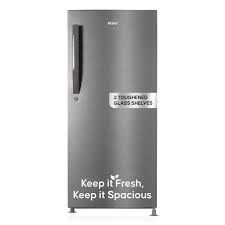 Haier 190 L Direct Cool Single Door 4 Star Refrigerator ( 2026 Model) (Brushline Silver, HED-204TDSA-N)