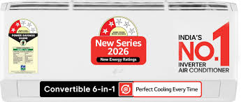 LG 2026 Model 0.8 ton 2 Star Split Smart Inverter AI Convertible 6-in-1 Cooling, HD Filter with Anti(AS-Q11KNVE, White)