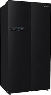 MOTOROLA 584 L Frost Free Side by Side Refrigerator  with Water Dispenser,(Black, 584MS025MRBD)