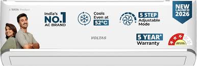 Voltas 2026 Model 1.5 Ton 3 Star Split Inverter AC (183INV CAV(4504113), White)
