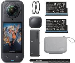 Insta360 X5 Essentials Bundle Sports and Action Camera (Black, 72 MP)