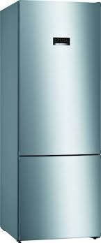 BOSCH 559 L Frost Free Double Door Bottom Mount 2 Star Refrigerator (Inox-easyclean, KGN56XI40I)