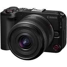 Canon EOS R50 V Mirrorless Camera Body withRF-S14-30mm F4-6.3IS STMPZ Lens (Black)