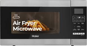 Haier 30 L Air Fryer with 5 in 1 Microwave oven, 305 Auto Cook Menus (HIL3001ARSB, Black, Silver)