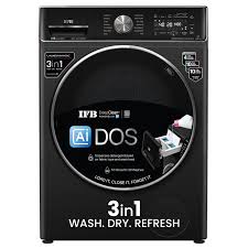 IFB 11/7 kg AI DOS – Eco Inverter Motor, 9 Swirl Wash Mimic Handwashing, Fully Automatic  (WDR Executive Plus ZBG 11/7/3)