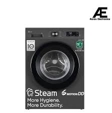 LG 9 kg 5 Star, Inverter Direct Drive Technology, 6 Motion DD, Black, Grey (FHB1209Z2M)