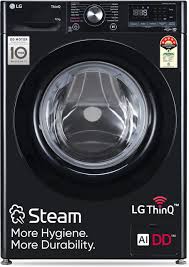 LG 12 kg 5 Star, AI Direct Drive Technology, Wi-Fi Enabled, Allergy Care, Remote Control, (FHP1412Z3O)