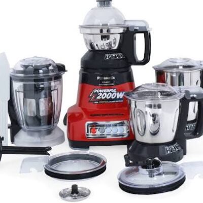 Panasonic MX-AE475 Monster 2000 W Mixer Grinder (MONSTER MX-AE 475 750 Juicer Mixer Grinder | Red)