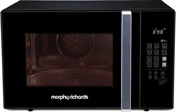 Morphy Richards 30 L 200 Auto cook menu Convection Microwave Oven (30 MCGR Deluxe, Black)