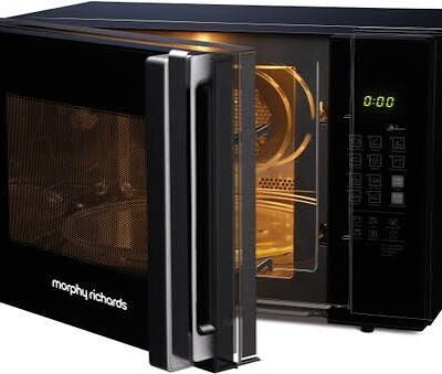 Morphy Richards 30 L 200 Auto cook menu Convection Microwave Oven (30 MCGR Deluxe, Black)