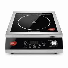 Pigeon 3500 W Induction Cooktop Touch Panel (Black, Silver, 3500 W Infrared Cooktop Touch Panel)