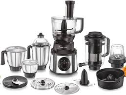 Prestige Endura Pro 1000 W Juicer Mixer Grinder (Pro with Ball Bearing-Multi Functional food processing Black, Silver)