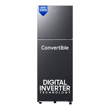 Samsung 236 L Frost Free Double Door 3 Star Refrigerator (BLACK DOI, RT40H28U3FHL)