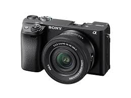 SONY ILCE-6400K/BQ IN5 Mirrorless Camera Body with SELP16502 Power Zoom (Black)