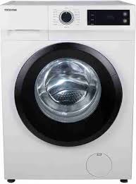 TOSHIBA 8 kg Fully Automatic Front Load with In-built Heater White (TW-BJ90S2-IND(WK))