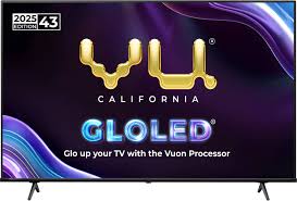 Vu 108 cm (43 inch) Ultra HD (4K) LED Smart Google TV  Camera Support  I (2024 edition) (43GLOLED25)
