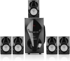 ZEBRONICS Zeb BT7591RUCF speaker, 5.25″ Subwoofer, AC-3 surround sound, 95 W Bluetooth Home Theatre (Black, 5.1 Channel)