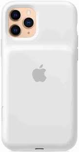 Apple Smart Battery Case Wireless Power Bank Compatible with Iphone 11 Pro (White, Lithium-ion, for Mobile)