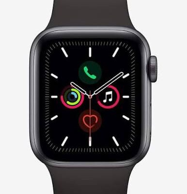 Apple Watch Series 5 GPS (Space Grey, Regular)